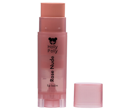 Holly Polly FACE Oh My Hot! Rose Nude - Оттеночный бальзам для губ нюдово-розовый, 4,9 гр, изображение 3